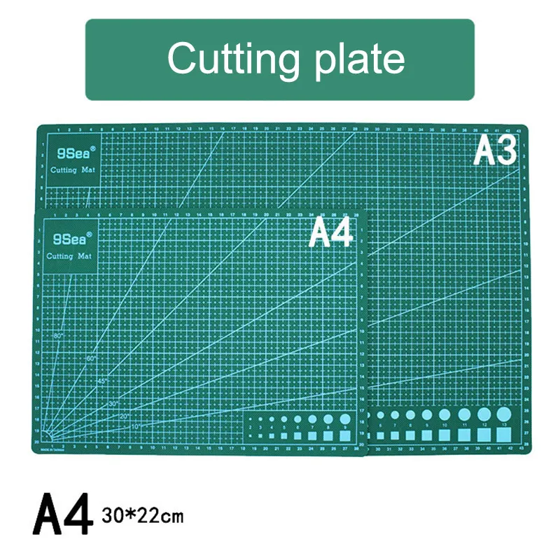 

A3 A4 PVC Self Healing Cutting Mat Craft Quilting Grid Lines Printed Board Drop Shipping
