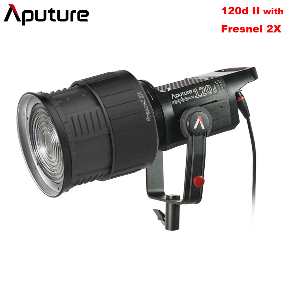 Aputure LS C120d II 120d + Крепление прожектора с линзой Френеля DMX управление 5 световых