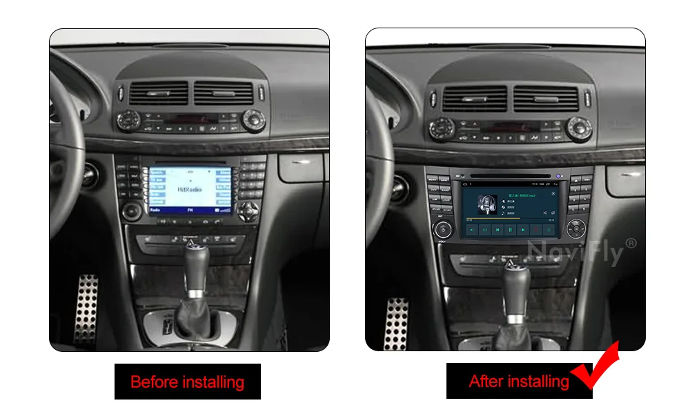 Best Android 9.1 Car dvd Multimedia Player radio audio For Mercedes Benz E-class W211 E200 E220 E300 E350 E240 E270 E280 CLS CLASS 7