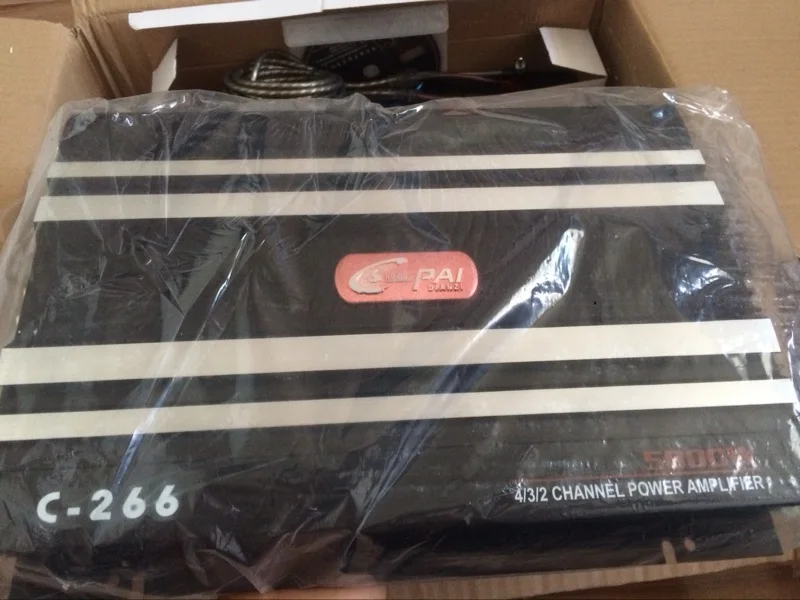 12V High power 4 CH 4 channel car amplifier car