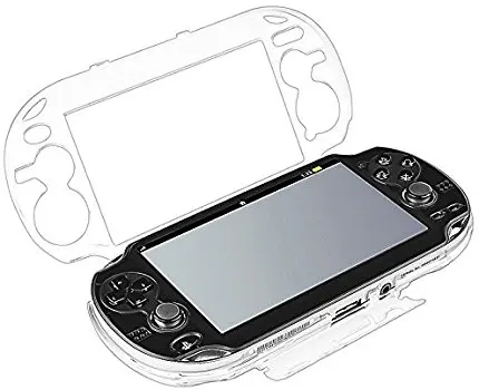 Прозрачный Кристальный защитный жесткий чехол для Playstation PS VITA 1000, подходит только для овальной кнопки запуска и выбора