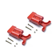 10-12 AWG 50A универсальный аккумулятор подключения быстрый разъем для вилочного погрузчика трейлер лебедки драйвер электрических устройств(красный