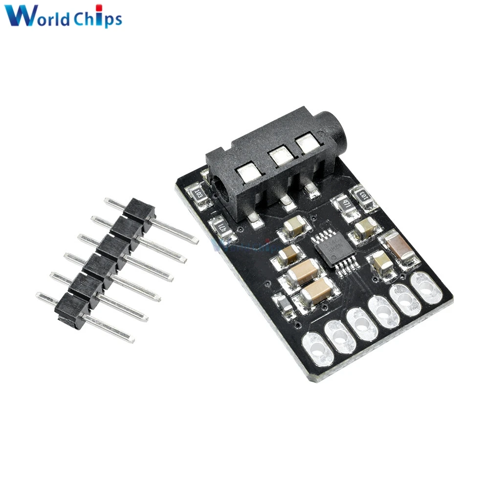 

CS4344 D/A Digital to Analog Stereo Audio Converter Module with Linear Analog Low-pass Filter Auto-speed Detection I2S interface