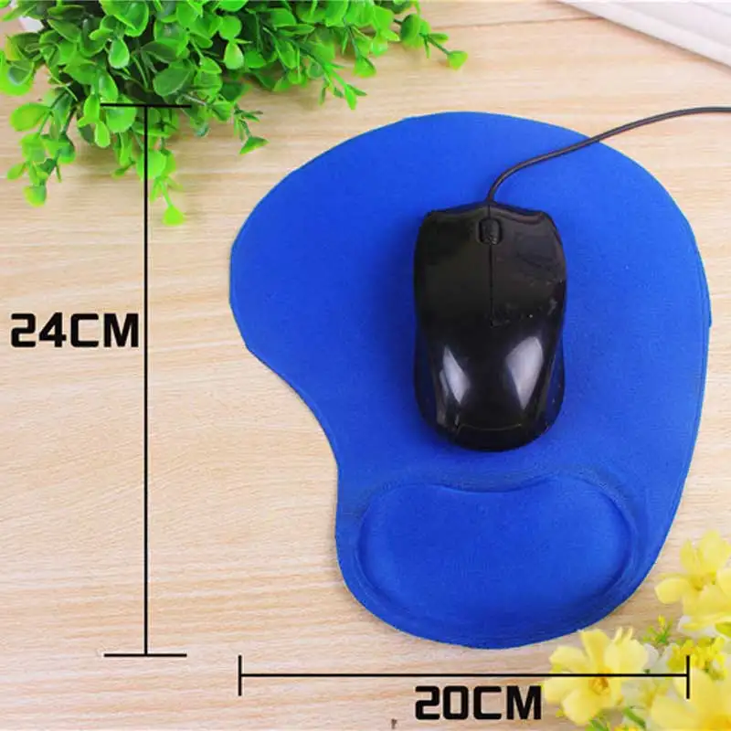 

Home Table Mat Tableware Gaming Office Mouse Pad Build-in Soft Sponge Support Wrist Mousepad Rubber Office Desk Accessories