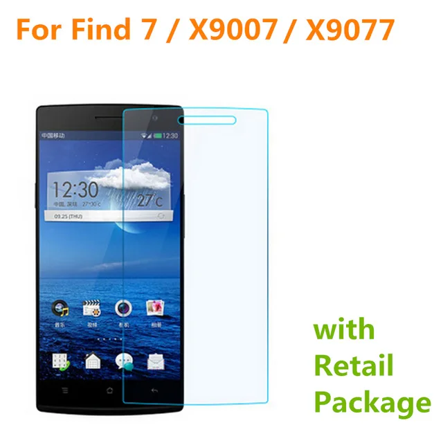 2.5D Закаленное стекло для OPPO Find 7 Высококачественная защитная пленка