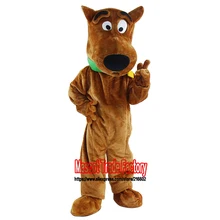 Костюм талисмана Скуби Ду одежда Скуби-Ду костюм талисмана собаки