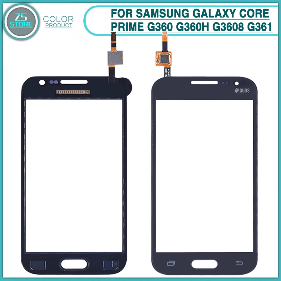 

touchscreen For Samsung Galaxy Core Prime G360 G360H G3608 G361 G361F G361H Touch Screen Panel Digitizer LCD Front Glass