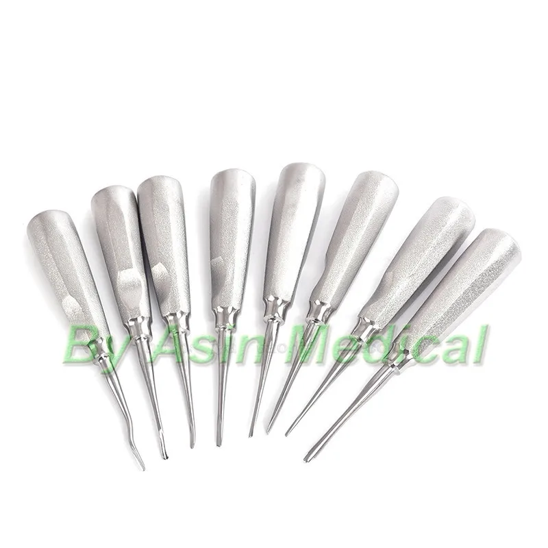 

Good quality 8pcs Dental elevator kit Dental Orthodontic Oral Surgery Elevators Surgical Instrument lab dentistry dentist