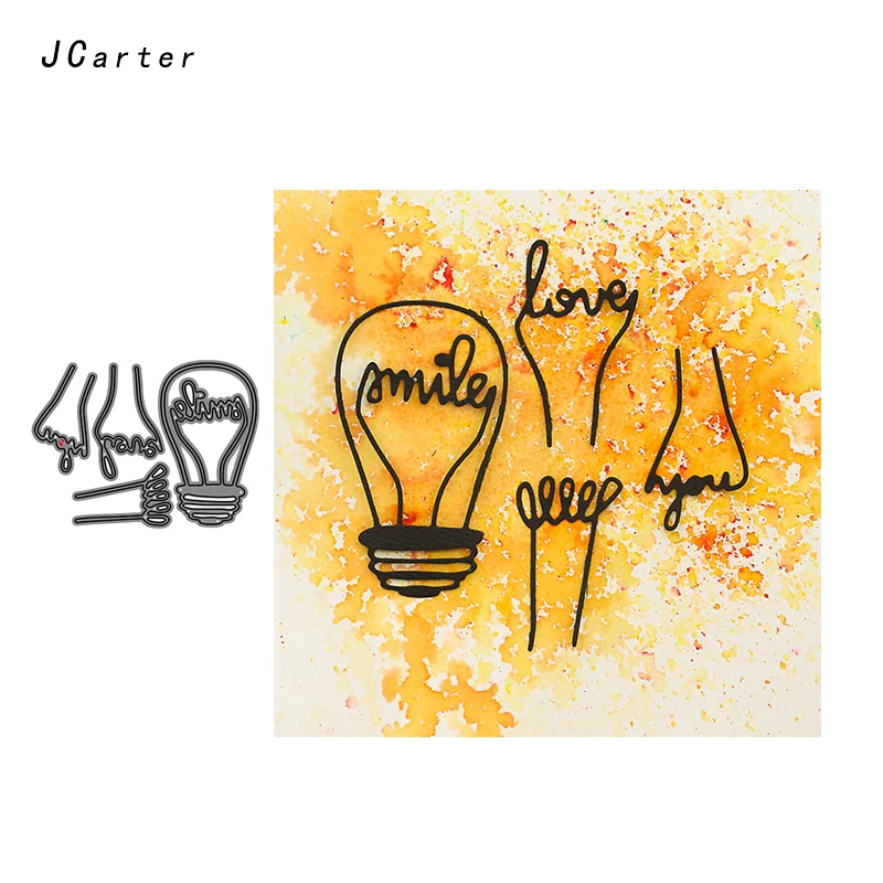 

JC Metal Cutting Dies for Scrapbooking 2019 Dies Cut Old Bulb Wick Craft Stencil Handmade Card Making Model Template Decoration