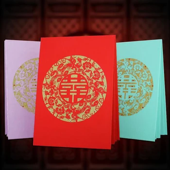 

Chinese Hollow Wedding Guest Book Signature Book For Wedding Decoration Reception Souvenirs Gift Marriage Event Party Supplies