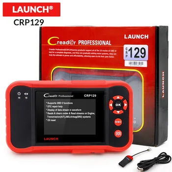 

Launch X431 Scanner CRP129 diagnostic tool OBD2 Code reader with Multi-language CRP 129 Support Oil reset/ABS/DTC/SRS CRP129E