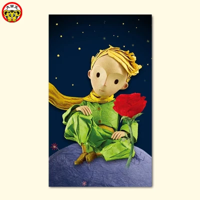 painting by numbers art paint by number little Prince Cartoon Anime game simplicity Cartoon painting Coloring adult hand drawing