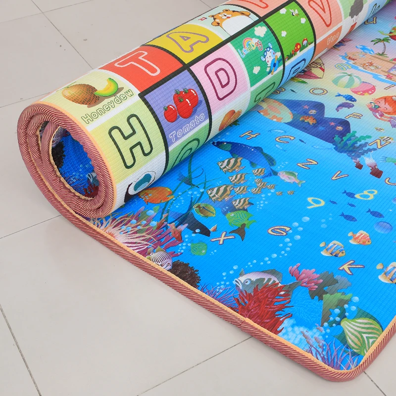 ocean world baby play mat
