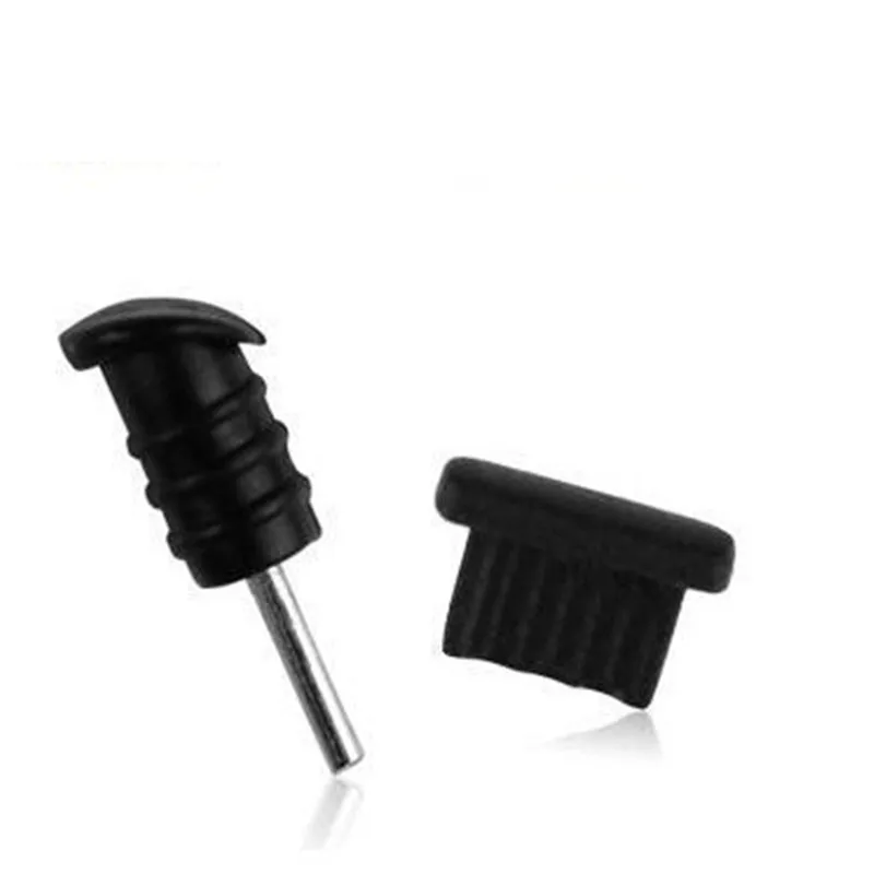 

3.5mm Headset Earphone 5pcs Jack Plug + 5pcs Charger Dock Anti Dust Plug Cap Cover For Iphone 7 6S 8 Plus X