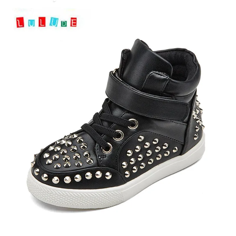 LULUDE 2016 New Autumn Shoes Baby Boys and Girls Children Rubber