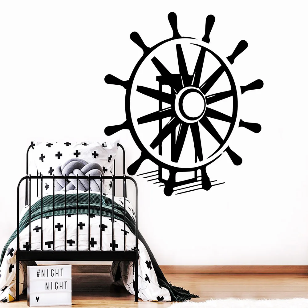 

New compass Vinyl Decals Wall Stickers For Living Room Kids Room Waterproof Wall Art Decal