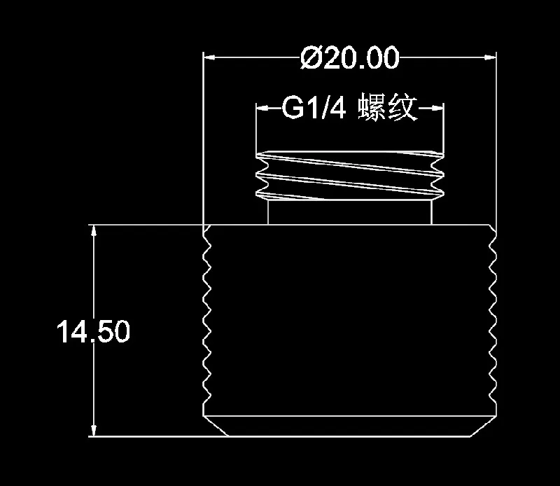 Bykski Алмазная жесткая компрессионная трубка G1/4 резьба 4 слоя уплотнения OD12 14 16 мм жесткая труба фитинг