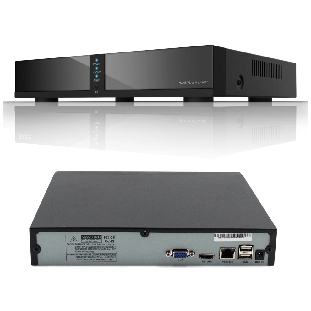 Seculink 4CH 8CH 16CH 1080P Cloud NVR ONVIF Network Video Recorder 2MP