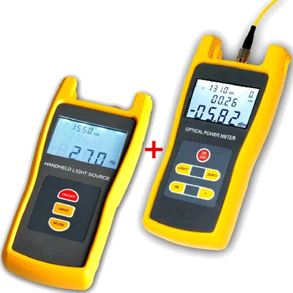Fiber Optical Light Source Power Meter Laser tester Light source device