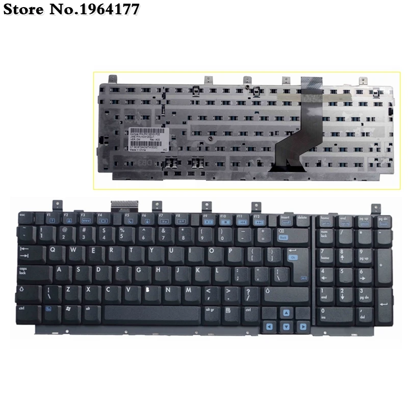 NEW US laptop keyboard FOR HP DV8000 Series DV8300 DV8200 DV8100 DV8400 Keyboard New Black | Компьютеры и офис
