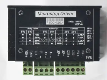 

FMD2430 TB6560 uniaxial stepper motor drive with shell carving machine controller driver board 3.5A