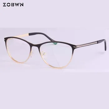 

New 2018 fashion Oculos de grau feminino eyewear frames Gradient color optical brand design eyeglasses frame women UV for myopia