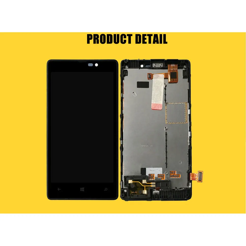 PrepairP ЖК экран для Nokia lumia 820 дигитайзер сенсорный сборка nokia рамка|Экраны мобильных
