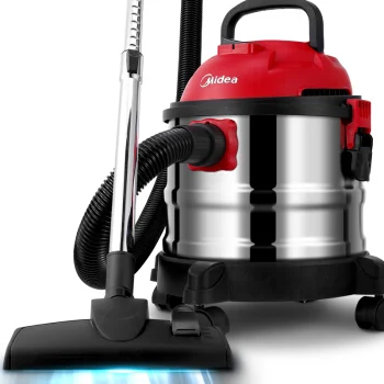 

Wet /Dry/Blower Stainless Steel Bucket Cleaner 1200w 15L Home Commercial Vacuum Cleaner With Multiple Filter 15m Range