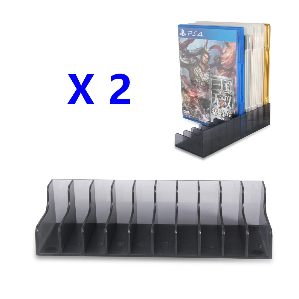 For Playstation 4 Ps4 Pro Slim Game Card Box Storage Stand Cradle Holder Base For Dualshock 4 Ps 4 Cd Disks Card Holder Collect Stands Aliexpress