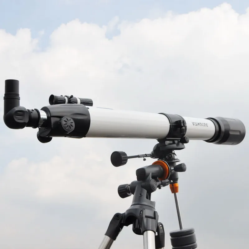 Visionking 90 мм 90-1000 Экваториальная монтируемая космическая рефракторный астрономический телескоп для наружного наблюдения за небом астрономический телескоп