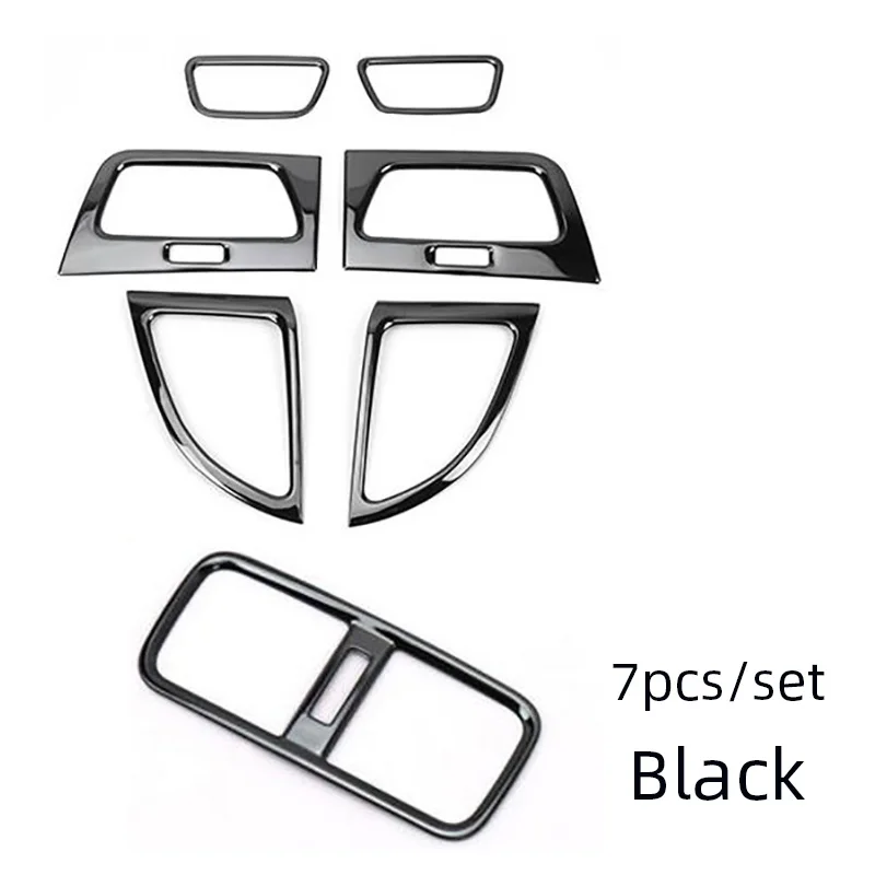 

SUNFADA Stainless Steel Interior Air-conditioning Vent Outlet Decoration Frame Trim Car Covers For HONDA CRV CR-V 2012-2016