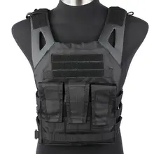 1000D военный тактический жилет молл Airsoft Тактический Бой Передач TMC N Перейти Plate Carrier(ATFG BK OD KK) спорт жилет