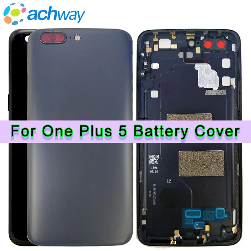 Чехол для задней батареи Oneplus A5000 5 чехол панели Oneplus5 корпус One Plus Боковая кнопка