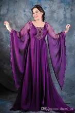 2016 neue Ankunfts-nach Maß Lang Plus Szie A-line Satin Sicke Abendkleid Formale Partei-abschlussball-kleider