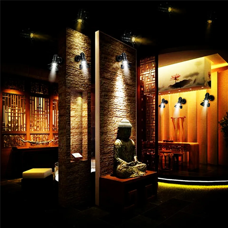 

Loft retro lamp creative lifting pulley wall light dining room restaurant aisle corridor pub cafe wall lamp bra wall sconce