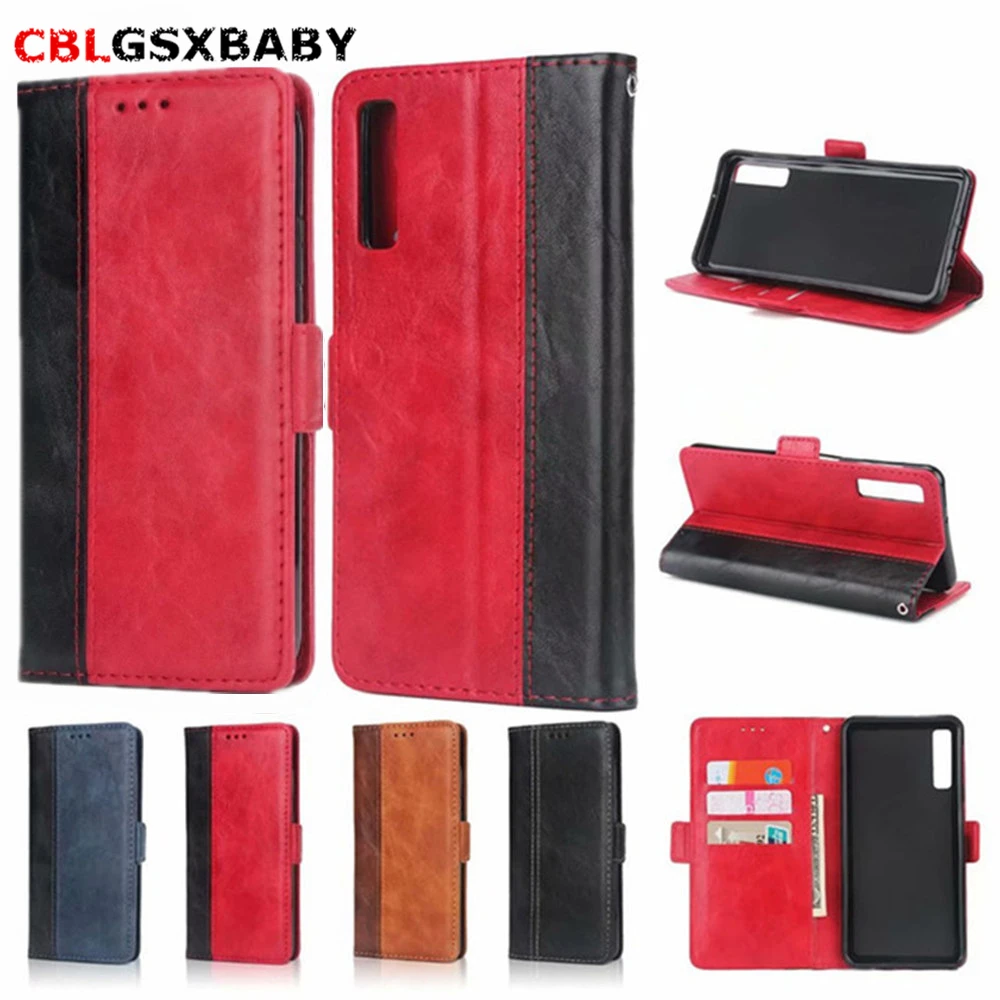 

CBL Leather Flip Stand Case For Samsung Galaxy J3 J4 J6 J8 J7 DUO A7 2018 Luxury Wallet Cover For Samsung J3 J5 J7 2017 Cases