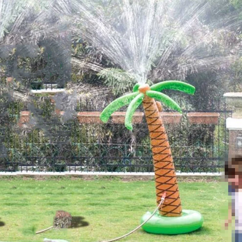 Buy 1.6M Inflatable Coconut palm Tree Water Sprinkler