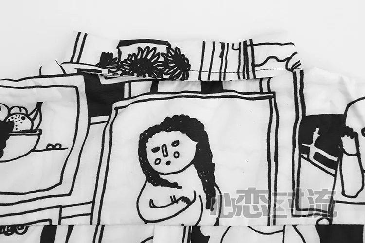 Harajuku ветровка новые свободные рубашки с длинными рукавами и цифровым принтом больших размеров