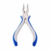 Jewelry Pliers Polishing Round Nose Pliers jewelry making tools , Platinum 130x70x18mm F60 ► Photo 3/6