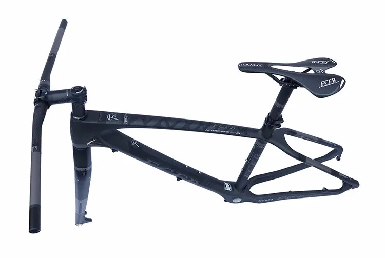 Best 2017 FCFB T800 carbon mtb frame 27.5er mtb carbon frame 27.5/ 26 carbon mountain bike frame frok seatpost stem saddle matt color 19 Best 2017 FCFB T800 carbon mtb frame 27.5er mtb carbon frame 27.5/ 26 carbon mountain bike frame frok seatpost stem saddle matt color 19