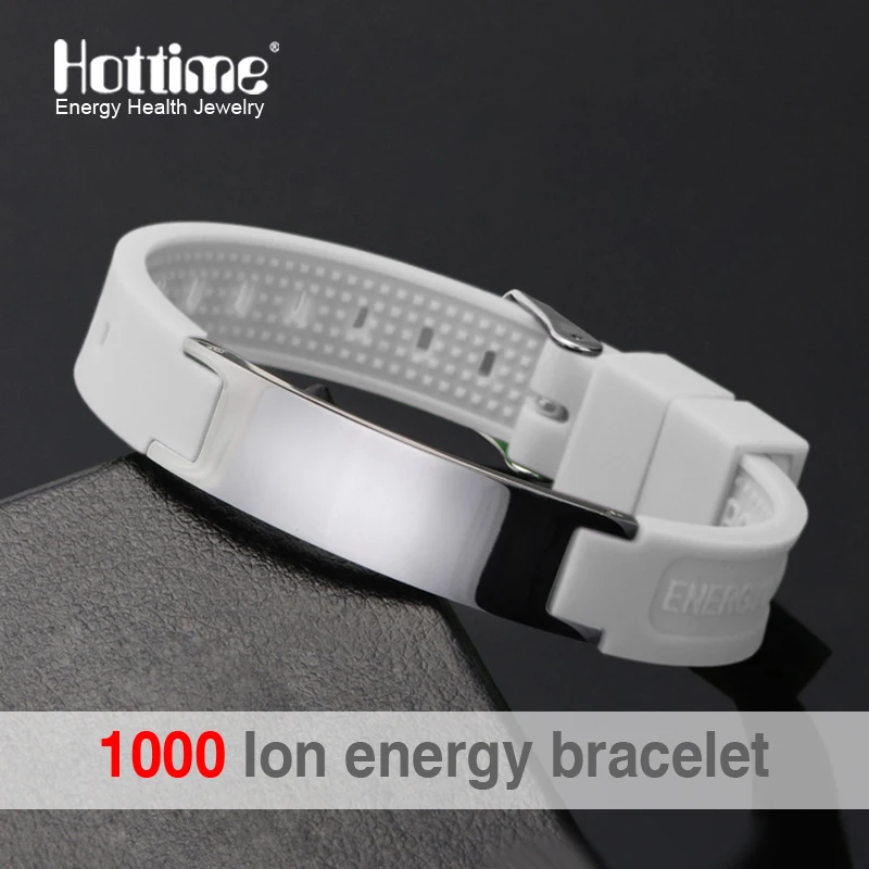 Черный силиконовый биоэнергетический браслет для мужчин|bracelet|bracelet penbracelet collection |