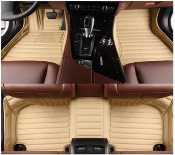 

Top carpets! Custom special floor mats for Bentley Flying Spur 5 seats 2012-2005 wear-resisting waterproof carpets,Free shipping