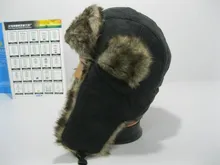 Free Shipping 2013 fashion trapper font b hat b font with faux fur earflap for cold