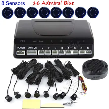 

Car Parking Sensor Kit without Display 8 Sensors 44 Colors available Reverse Parking Assistance Backup Radar System buzzer hot