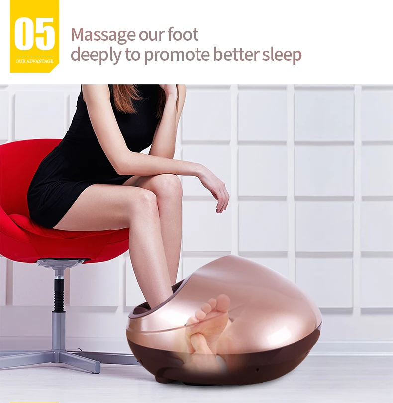 JinKaiRui Electric Health Care Antistress Muscle Release Therapy Rollers Shiatsu Gua Sha Heat Foot Massager Machine Device 08