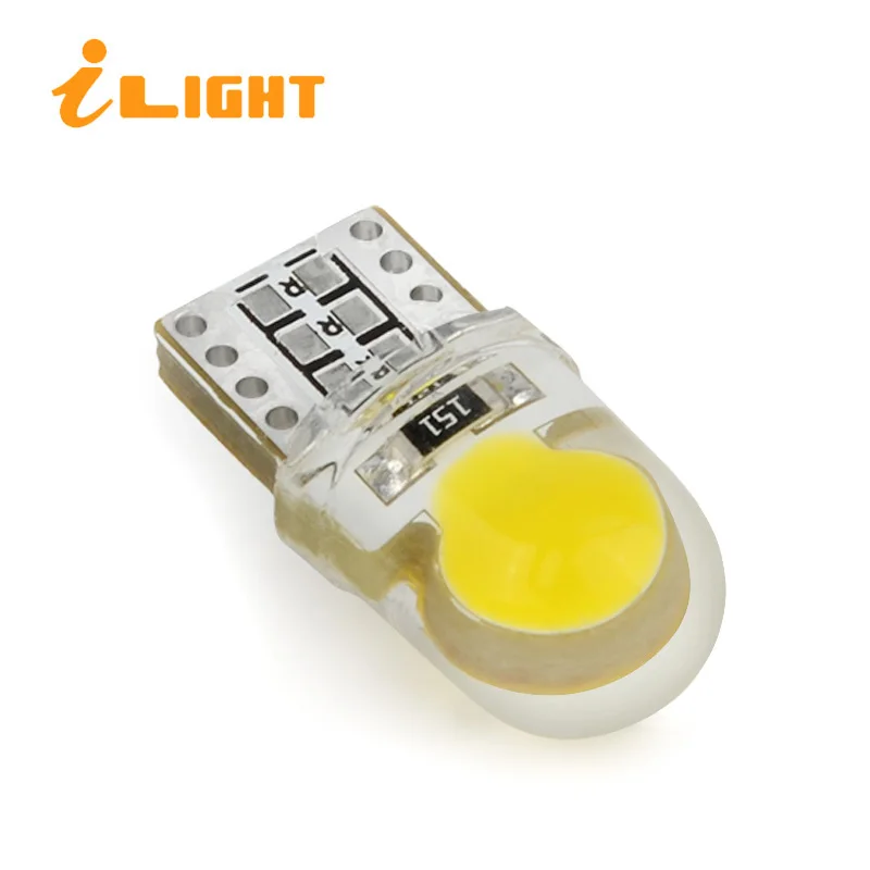 

1Pc T10 LED W5W COB Bulbs 168 194 Car Interior Lighting Reading Lights 12V Lamp For Auto Motorcycle automobiles 6000K iLight