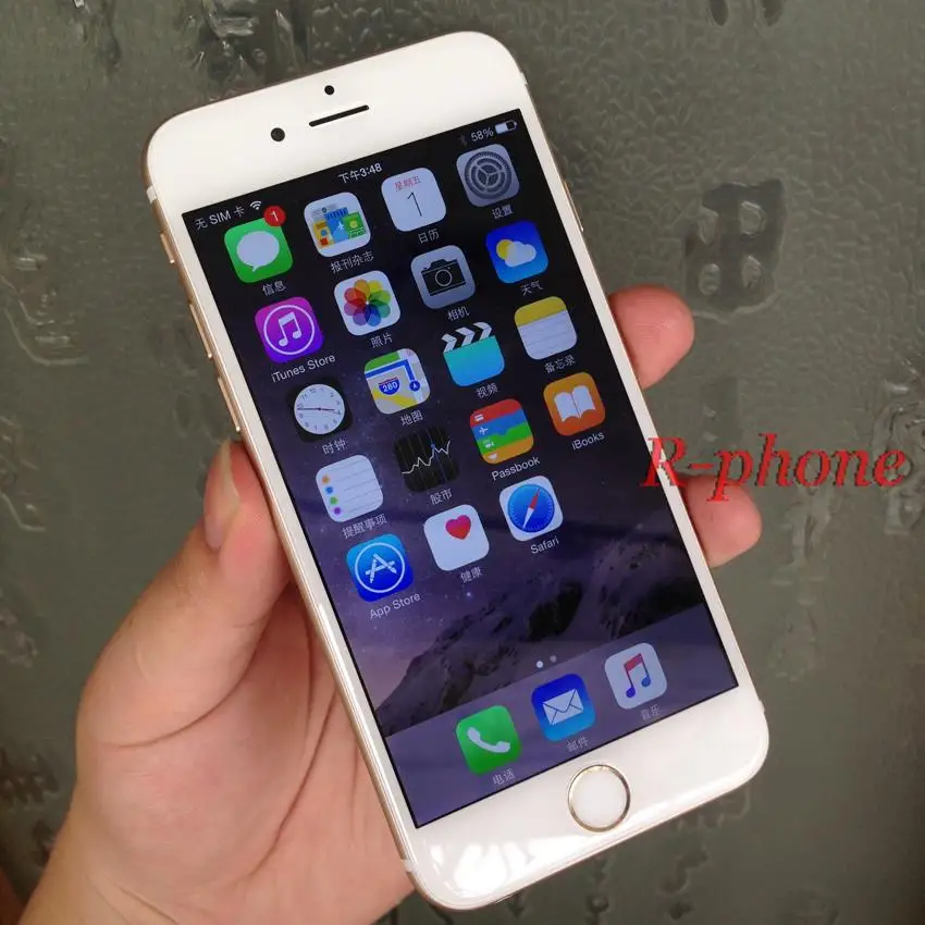 Оригинальный Apple iPhone 6 Двухъядерный 4 7 дюймов IOS 16/64/128 ГБ ROM 1 ГГц 8 Мп камера 3G WCDMA 4G LTE