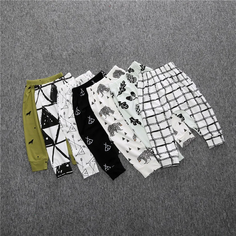 baby boy gril cross-pants ,bebes boy pants legging kids children trousers Leisure household pants YAA030