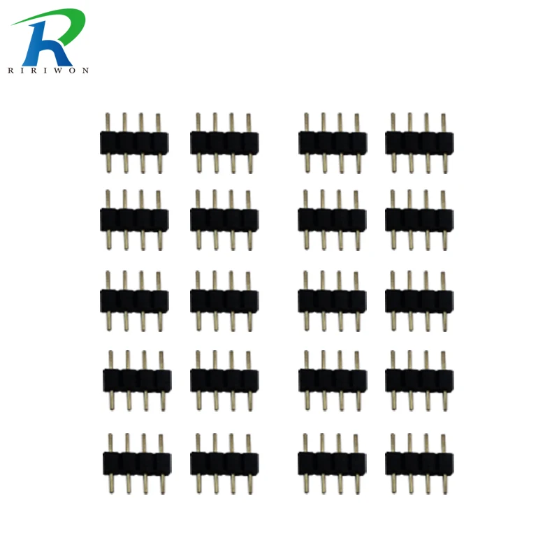 

20pcs/lot,4pin RGB needle connector for RGB led strip 4pin RGB led connector,