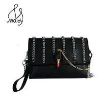 Envelope Bolsa de Embrague Billetera de Cuero Crossbody Famosos Bolsos de Marca de La Boda Cadena de Hombro Bolsas de Mensajero de Las Mujeres Para Las Muchachas Lindas